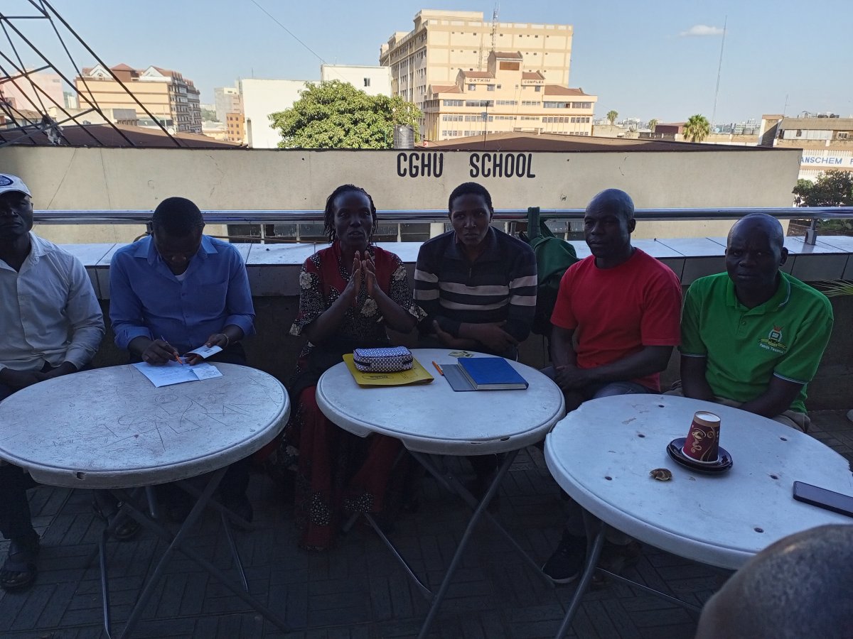 Members during a past meeting session